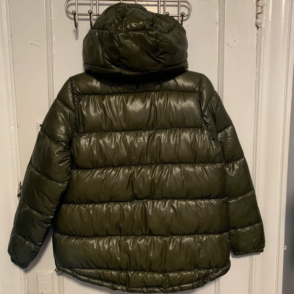 coldcontrol high shine puffer jacket